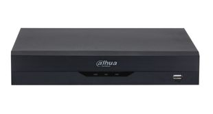 NVR 4 canale, WizSense, pana la 16MP, latime banda 80Mbps, 4x PoE, 1x SATA max 16TB, Audio, Dahua NVR4104HS-P-EI
