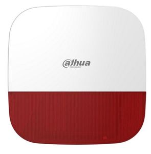 Sirena wireless pentru exterior, Dahua ARA13-W2(868)RED, 12VDC, IP65