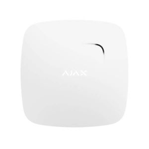 Detector fum wireless interior Ajax EN54 Ajax FireProtectSmoke WH Jeweller, senzor optic spectru dual, 868 MHz, raza 1700m, IP20, 2xCR123A, alb