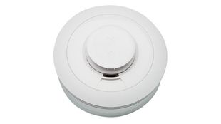 Detector temperatura si fum wireless pentru sistem alarma DSC NEO PGP8976, detectie de la -4 la 58 grade C, sirena 85 dB