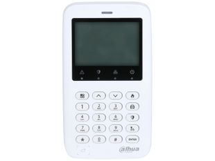 Tastatura wireless ARK50C-R, pentru sistem de alarma Dahua, distanta comunicare 80m, ecran LCD, RS-485