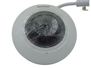[RESIGILAT] Camera supraveghere IP Fisheye Hikvision DS-2CD2955G0-ISU(1.05mm)-R1, 5MP, 180°, IR 8m, Microfon, PoE