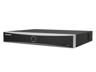 NVR 16 canale AcuSense Hikvision DS-7616NXI-K1(D), 4K 8MP, latime banda 160Mbps, 1 port SATA