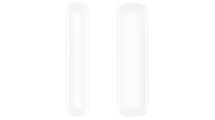 Contact magnetic wireless Tri-X Hikvision DS-PDMCX-E-WE, 868MHz, 1.6km, baterie CR123A de 3V, IP66