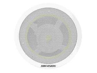 Difuzor tavan IP Hikvision DS-QAZ1206G1-BE, 6W, 8 Ohm, 300Hz-15kHz, PoE 802.3at, Bluetooth, 100dB, alb