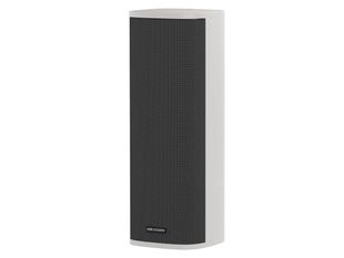 Difuzor IP tip coloana de exterior Hikvision DS-QAZ14A2G1, 120W, 4 ohm, IP66, audio bidirectional, broadcast live/urgenta, RJ45, alb