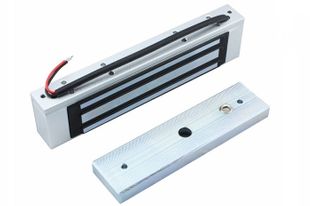 Electromagnet 180kg, Fail-Safe, alimentare 12V, pentru usa din lemn, sticla, metal, montaj aplicat, SM-180