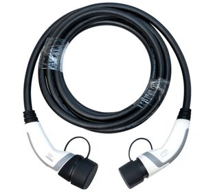 Cablu de incarcare Schrack pentru masini electrice, 32A, Type 2, Trifazic, EMK322MFF4 