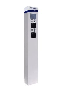 Statie de incarcare masini electrice Schrack i-CHARGE PUBLIC, 22kW, Type 2, RFID, EMPUB029BR 