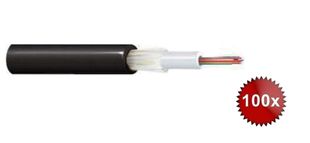Fibra optica multimode, 4 fibre MM 50/125 OM2, 100m, Belden GUSN204X100