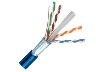 Cablu F/UTP , CAT6, 305m, conductor cupru, fir de impamantare, Q5+ F/UTPCAT6-4x2x0.52-CU-305M