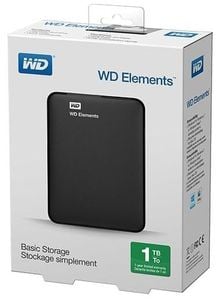 Hard disk Extern 1TB Western Digital pe USB pentru export video WDBUZG0010BBK-WESN