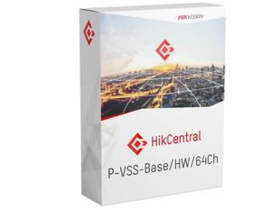 Licenta HikCentral VSS Base pentru 64 camere de supraveghere, stocare principala/auxiliara, HikCentral-P-VSS-64Ch/Base/Promo