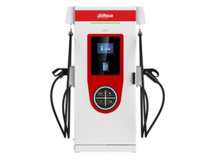 Statie incarcare masini electrice Dahua ICS-D0060-D161E-T, trifazat, 60kW, 200A, cablu 5m, ecran tactil 10.01 inch, RFID si cod QR, IP54, pentru spatii publice