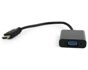 Cablu adaptor de la HDMI Tata la VGA Mama, Full HD pana la 60Hz, A-HDMI-VGA-04
