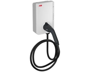 Statie de incarcare lenta ABB Terra AC W7-G5-R-0, 7,4 kW, monofazica,cablu de 5 metri cu fisa type2, RFID, ABB-6AGC082155