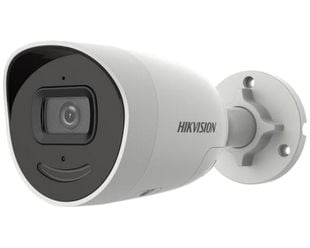 Camera IP, cu lumina stroboscopica si avertizare sonora, AcuSense, IR 40m, 2.8mm, PoE, Hikvision, DS-2CD2046G2-IU/SL
