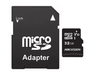 Micro SD 32GB, V10 cu adaptor, 92Mb/s -  Hikvision HS-TF-C1STD-32G-A