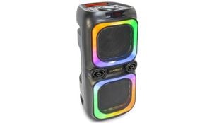 Boxa portabila 2x8 inch/ 20cm, Bluetooth, USB, MicroSD, Jack 3.5/6.5mm, ecran LED, 600W, baterie 7.3V, Madison MAD-NASH60