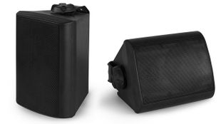 Set 2 boxe 30W RMS, 8 ohm,  Power Dynamics BGO40-BL, interior/exterior, negru