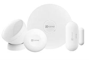 Kit Senzori Ezviz CS-B1, ZigBee, Gateway, PIR, buton smart, senzor deschidere-inchidere