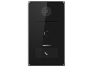 Videointerfon FULL HD, Hikvision DS-KV6133-WME1, 2 MP, IR 2.5m, Wi-Fi 2.4GHz, PoE, montare la suprafata, IP65