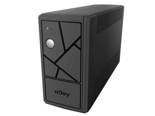 UPS 800VA/480W, cu AVR, 2 prize Schuko, unda sinsoidala simulata, Njoy UPLI-LI080KU-CG01B