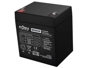 Baterie VRLA AGM pentru UPS-uri, Alarme, Backup CCTV 12V 5AH, Njoy GP05122F