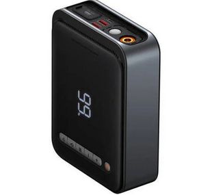 Starter auto + Compresor Baseus, 3 in 1, pornire baterie auto 8000mAh, 1000A, power Bank USB, indicator LED, CGCN000001