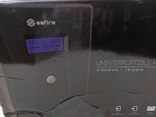 [RESIGILAT] UPS cu 2 baterii incluse, 2000VA / 1200W, 4 x Prize schuko cu protectie, Monitorizare de la distanta, UPS_2000VA-R1