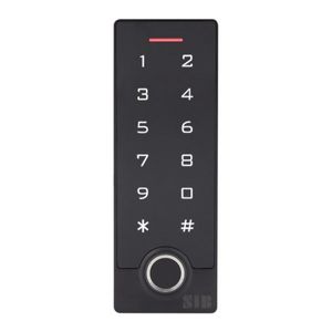 Controler de acces standalone, tastatura touch, amprenta, cititor RFID, IP68, TF2EM-W-AS