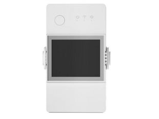 Releu inteligent wireless Sonoff SON-REL-TH16D-R3, Wi-Fi, 230V, 16A, afisaj LCD, control aplicatie mobila