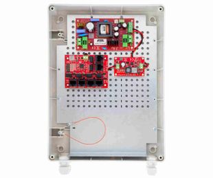 Kit buffer PoE Atte Power IPUPS-5-11-XL2, 5 porturi PoE, 1x uplink, 12V, 72W, IP56