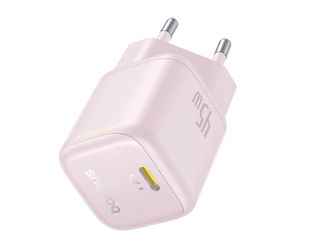 Incarcator retea universal Baseus PicoGo, 45W, USB-C, Fast Charger, Roz, compact, certificare TUV, P10176800413-00