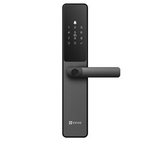 Incuietoare inteligenta EZVIZ DL05 CS-DL05 (WBCP.M), amprenta, cod, card, cheie, Wi-Fi, Bluetooth, USB Type-C, control aplicatie, IP65