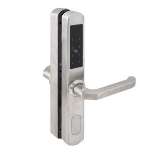 Incuietoare completa cu clanta, maner si Control Acces prin PIN, Card sau Wi-Fi Tuya, Pentru Exterior, IP55, A11-WF