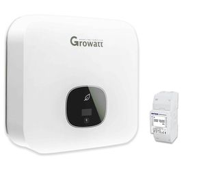 Invertor Monofazat, 5kW, Eficienta 98.4% si Contor inteligent Monofazic, Growatt MIN5000(AFCI)-Meter1