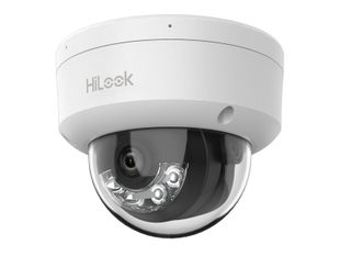 Camera supraveghere IP HiLook Hikvision IPC-D140HA-LUC, Smart Hybrid Light, 4MP, 2.8mm, iluminare duala 20m, microfon, PoE