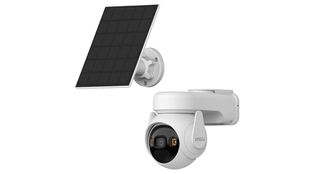 Camera de supraveghere Wi-Fi Imou Cell PT Lite cu panou solar, 3MP, baterie reincarcabila, audio bidirectional, PIR, IP66, IPC-K9ECP-3T0WE/FSP12-TYPEC