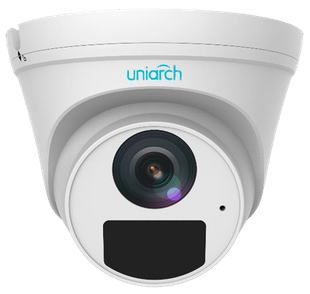Camera Dome IP 2MP Uniarch IPC-T122-APF28, Smart IR 30m, lentila 2.8 mm, H265, PoE, ONVIF, IP67 