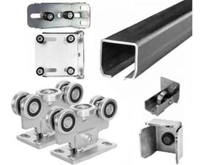 Kit feronerie autoportanta 400KG cu ghidaje suplimentare, PROMOKITC65