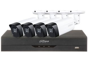 Kit supraveghere video, DVR, 4 camere exterior, 5MP, lentila 3.6mm