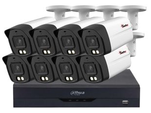 Sistem supraveghere 8 camere, 5MP, IR 40 metri, KIT8HD80M