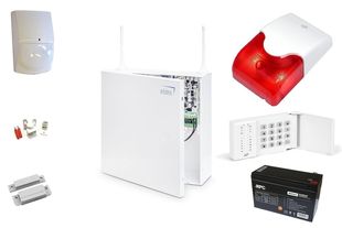 Kit alarma ELDES 2 zone, sirena interior, GSM / GPRS KIT3842ZONEINT