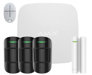 Kit sistem de alarma IP / GSM wireless Ajax 4 zone KItAjax4-BL