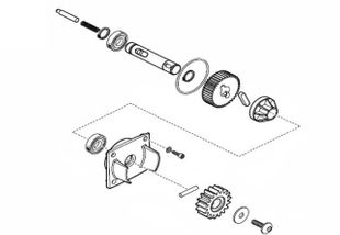 Kit transmisie pentru automatizarea King Gates Dynamos 1000, 172391