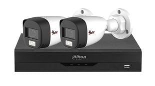 Kit de supraveghere pentru exterior, 2 camere de 2MP Full HD, IR