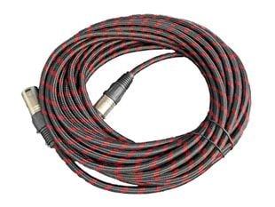 Cablu microfon XLR, mama-tata, 10m, KPO2756-10