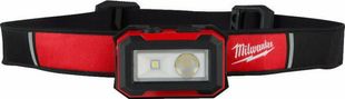 Lanterna LED pentru cap Milwaukee, model IR HL450, acumulator 4V, Incarcare prin cablu USB, IP54, 4933478587