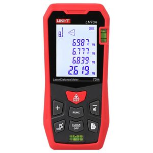 Telemetru digital Uni-T LM70A, display LCD, raza actiune 70m, indicator incarcare baterie